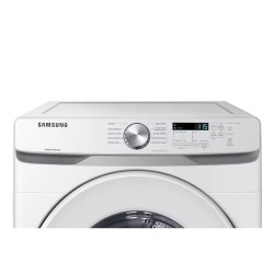 SAMSUNG Secadora 20 kg Eléctrica Carga Frontal Smart Check y Sensor Dry Blanco DVE20T6000WAP