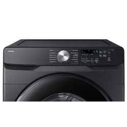 SAMSUNG Secadora 24 Kg Gas Carga Frontal gran capacidad AI Dryer Negro DV24DG8000PVAP
