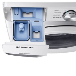 SAMSUNG Lavadora 20 Kg Carga Frontal Washer Swirl Dit Smart Care Self Clean Blanco WF20T6000AWAP