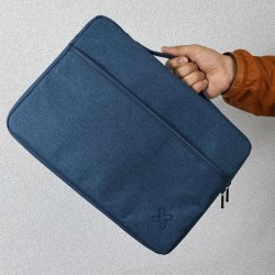 Klip Xtreme - Notebook sleeve - 14.1" - Polyester - Blue - KNS-425BL