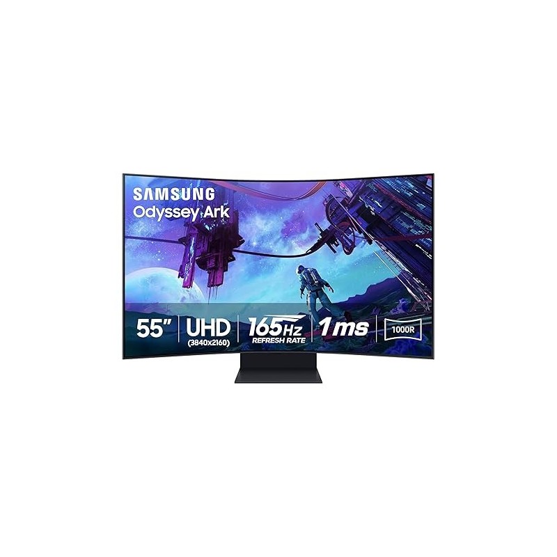 Monitor 55pulg Odyssey ARK 2 Gen UHD 165Hz Curved Gaming LS55CG970NNXGO