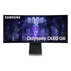 Smart Monitor Samsung 34pulg OLED UWQHD 175 Hz Gaming 21:9 Curved Glare Free LS34DG856SNXZA