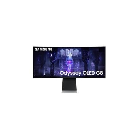 Smart Monitor Samsung 34pulg OLED UWQHD 175 Hz Gaming 21:9 Curved Glare Free LS34DG856SNXZA