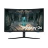 Monitor Samsung 32pulg Odyssey G65B QHD 240Hz 1ms HDR600 1000R Curved Gaming LS32BG652ENXGO