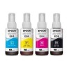 Epson botella de tinta T664 pack completo de 4 colores negro cian magenta y amarillo  T6645204P