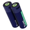 Trust pilas AA recargables en USBC azul  25584