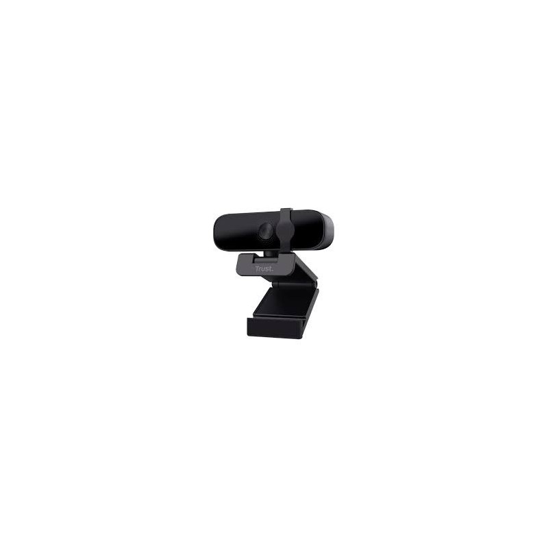 Trust tanor webcam Full HD de 1080p negro  25548