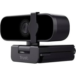 Trust tanor webcam Full HD de 1080p negro  25548