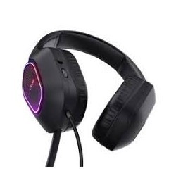 Trust audifonos alambricos gamer iluminacion led multicolor  25331
