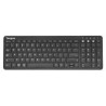 Targus teclado inalambrico antimicrobial midsize multi device  AKB863US