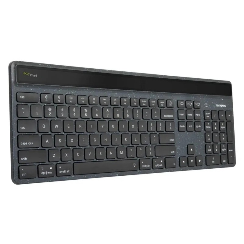 Targus teclado ecoSmart de recolección de energía sostenible AKB868US