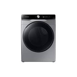 SAMSUNG Secadora carga frontal 22 kilos de gas gris WIFI  Multicontrol DV22C6370PPAP