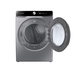 SAMSUNG Secadora carga frontal 22 kilos de gas gris WIFI  Multicontrol DV22C6370PPAP
