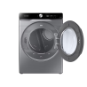 SAMSUNG Secadora carga frontal 22 kilos de gas gris WIFI  Multicontrol DV22C6370PPAP