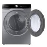 SAMSUNG Secadora 22 kg Eléctrica Carga Frontal Multisteam Plateado WIFI  Multicontrol DVE22C6370PAP