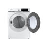 SAMSUNG Secadora carga frontal de 22 kilos electrica blanca WIFI  Multicontrol DVE22C6370WAP
