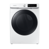 SAMSUNG Secadora carga frontal de 22 kilos de gas blanca WIFI  Multicontrol DV22C6370PWAP