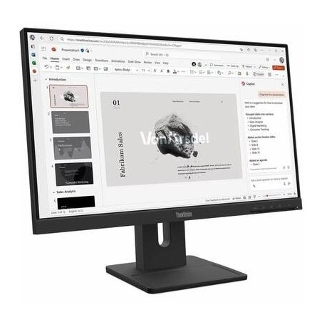 Lenovo ThinkVision E22-40 - WLED - 21.5" - 1920 x 1080 - IPS - VGA / HDMI / DisplayPort - Raven Black - 3-year warranty