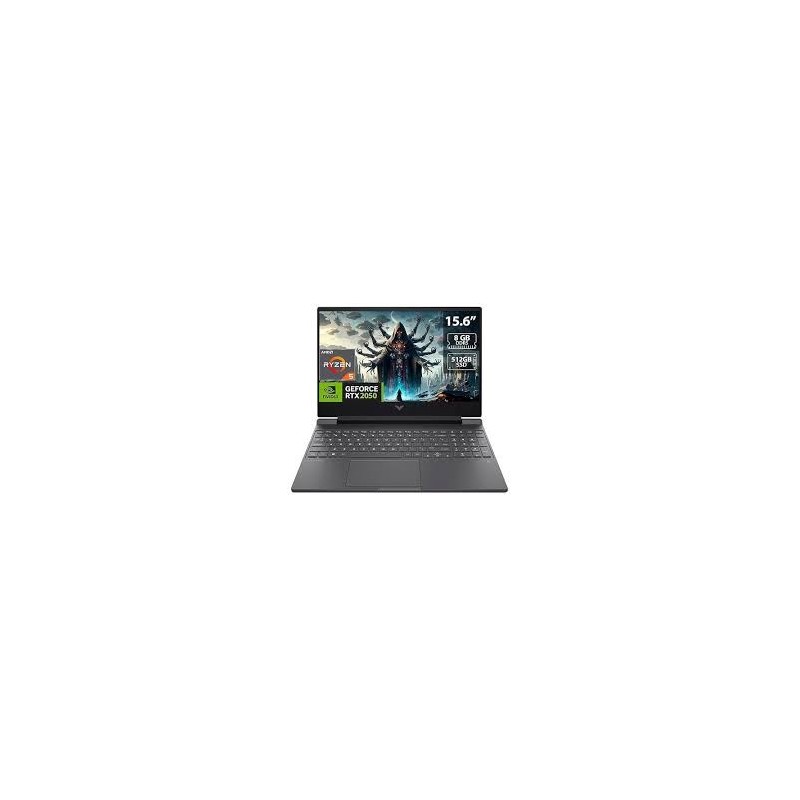 HP - Notebook - 15.6" - AMD Ryzen 5 7535HS / 4.5 GHz - 8 GB - DDR5 SDRAM - 512 GB SSD - NVIDIA GeForce RTX 3050