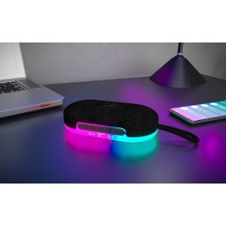 Xtech - Speaker - black with LED lights and magnetic base - BT 5W TWS XTS-607