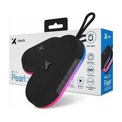 Xtech - Speaker - black with LED lights and magnetic base - BT 5W TWS XTS-607