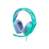 Logitech G G335 Wired Gaming Headset - Auricular - tamaño completo - cableado - conector de 3,5 mm - menta - certificado Discord