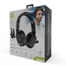 Klip Xtreme - Headset - Para Conference / Para Home audio - Wireless - Dual Stereo Mono