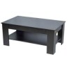 Kenneth Cole mesa de centro  cubierta color negro y caf‚ oscuro KCWD2022058BR