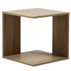 Kenneth Cole estante de cubo color roble  KCWD2022053OA