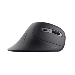 Trust mouse ergonomico color negro inalambrico vertical  23507