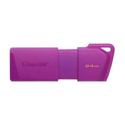 Kingston - USB flash drive - 64 GB - USB 3.2 Gen 1 - NEON Purple
