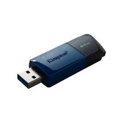Kingston - USB flash drive - USB 3.2 Gen 1 - DataTraveler Black/Blue