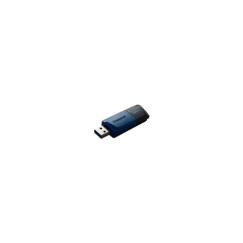 Kingston - USB flash drive - USB 3.2 Gen 1 - DataTraveler Black/Blue