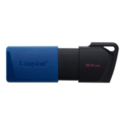 Kingston - USB flash drive - USB 3.2 Gen 1 - DataTraveler Black/Blue