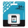 Kingston - Flash memory card - SDHC Memory Card - 64GB microSDXC Canvas Go Plus