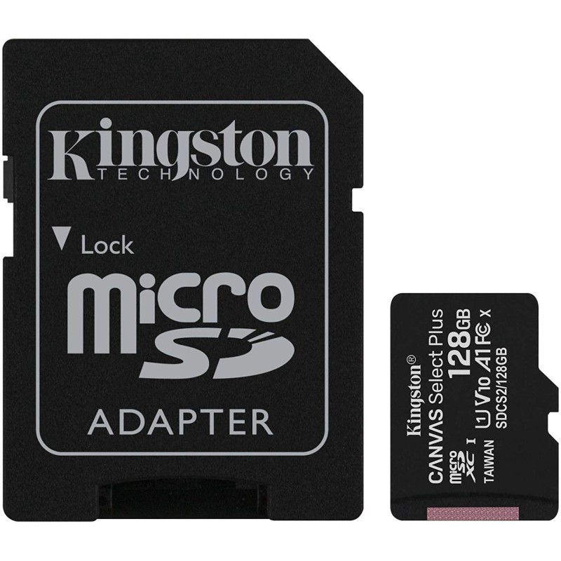 Kingston - Flash memory card - microSDHC - 128GB microSDXC Canvas Select
