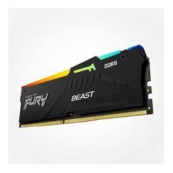 Kingston FURY Beast - DDR5 - módulo - 16 GB - DIMM de 288 contactos - 5600 MT/s / PC5-44800 - CL40 - 1.25 V - sin búfer - on-die