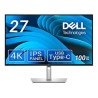 Dell P2725QE - LCD monitor - 27" - 3840 x 2160 - IPS - USB / HDMI / DisplayPort