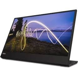 Lenovo ThinkVision M15 - Monitor LED - 15" (15.6" visible) - portátil - 1920 x 1080 Full HD (1080p) @ 60 Hz - IPS - 250 cd/m² - 