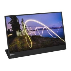 Lenovo ThinkVision M15 - Monitor LED - 15" (15.6" visible) - portátil - 1920 x 1080 Full HD (1080p) @ 60 Hz - IPS - 250 cd/m² - 