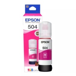 Epson 504 - 70 ml - magenta - original - recarga de tinta - para EcoTank L4150, L4260, L6161, L6171, L6191, L6270