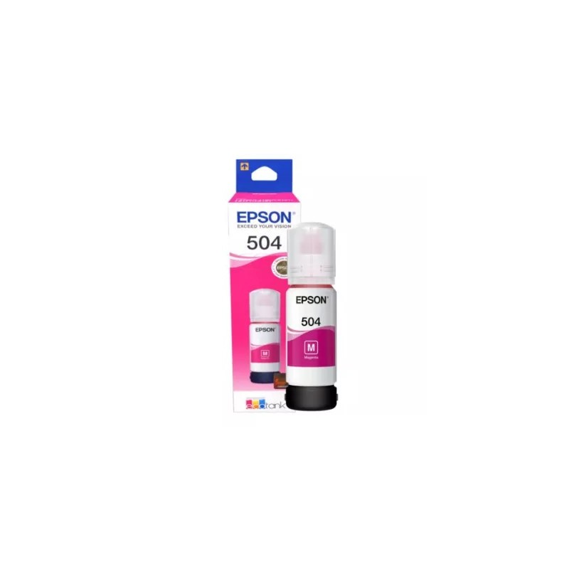 Epson 504 - 70 ml - magenta - original - recarga de tinta - para EcoTank L4150, L4260, L6161, L6171, L6191, L6270