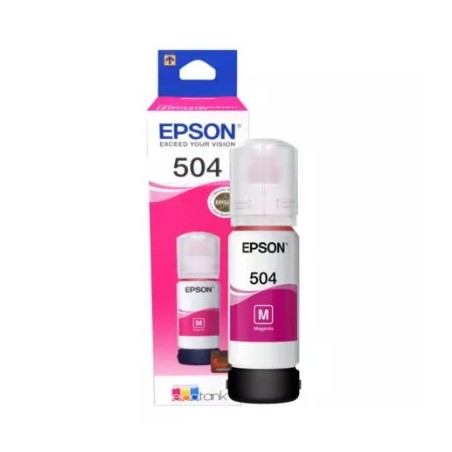 Epson 504 - 70 ml - magenta - original - recarga de tinta - para EcoTank L4150, L4260, L6161, L6171, L6191, L6270