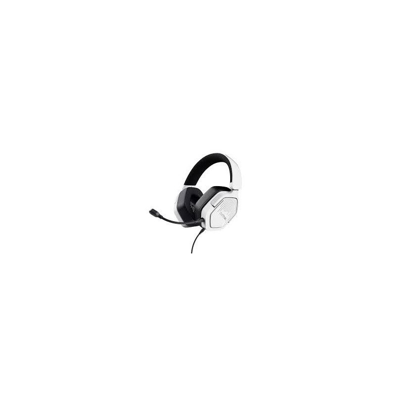 Trust auriculares GXT492W carus multiplataforma color blanco  25448