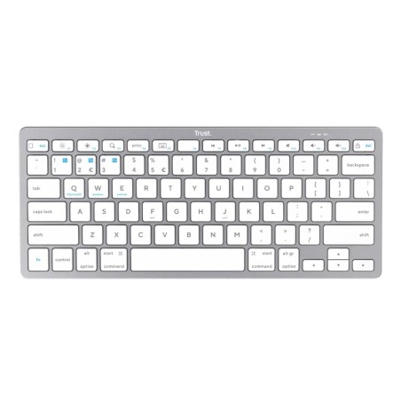 Trust teclado ES bluetooth inalambrico ultrafino para PC, ordenador portatil, tableta y smartphone  24654