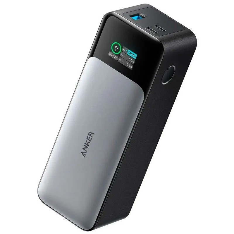 Anker - Banco de energía - 140 vatios - Litio - USB-C 24,000 mAh