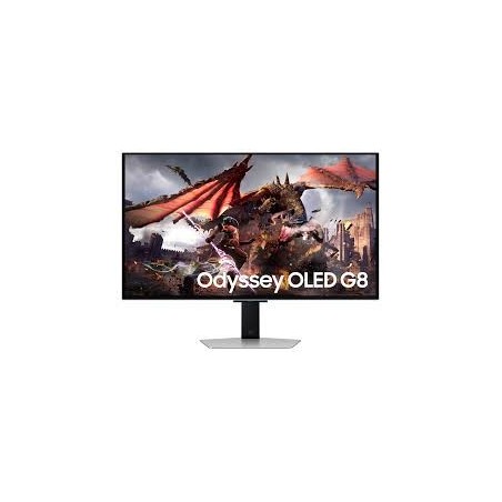 SAMSUNG Monitor Smart 32pulg Odyssey G80SD OLED 4K UHD 240Hz 0.03ms GSync with Sleek Metal Gaming LS32DG802SNXZA
