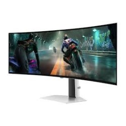 SAMSUNG Monitor 49pulg OLED 144Hz Gaming 32:9 Curved Anti Glare LS49DG910SNXZA