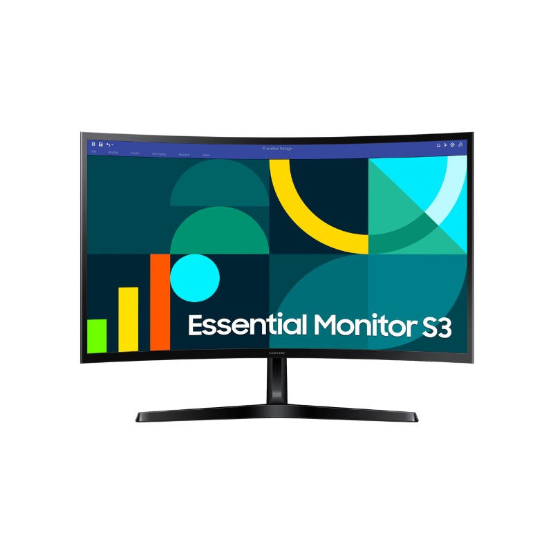 SAMSUNG Monitor 27pulg Curvo 100Hz LS27D366GANXZA