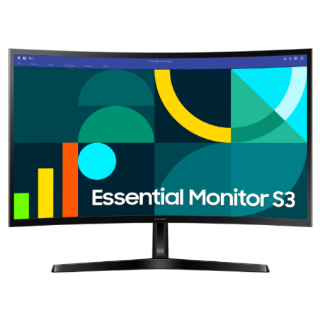 SAMSUNG Monitor 27pulg Curvo 100Hz LS27D366GANXZA